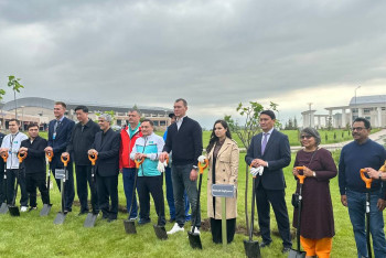 Фотография к новости: Алматыда 9 елдің министрі "Олимпиадалық даярлау орталығының" жұмысымен танысты