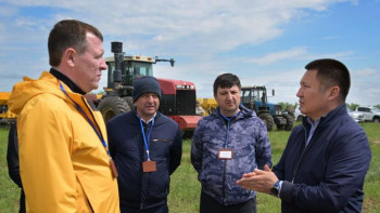 Фотография к новости: Байханов жұмыс сапарымен Тереңкөл ауданына барды