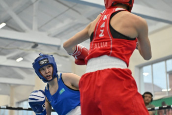 Фотография к новости: Назым Қызайбай Олимпиадаға іріктеу турнирінде қарсыласын мерзімінен бұрын жеңді