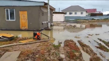 Фотография к новости: Астананың іргесіндегі Қоянды ауылында 20 аула  су астында қалды