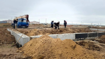 Фотография к новости: Қобдада 100-ден астам үйдің құрылысы басталды