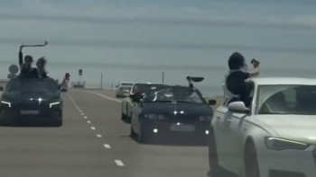 Фотография к новости: Кеше Маңғыстауда түлектер кортежіне қатысқан 100-ден аса автокөлік айыптұраққа жабылды