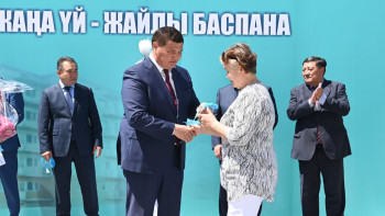 Фотография к новости: Қызылордада 150 отбасы баспаналы болды