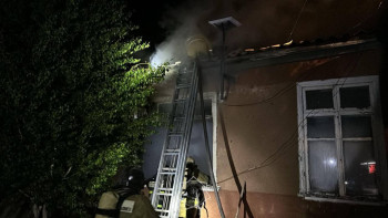 Фотография к новости: Ақмола облысында мектеп өртенді