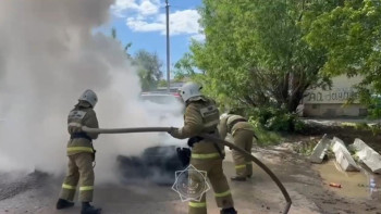 Фотография к новости: Қостанай облысында бір тәулікте үш көлік өртенді