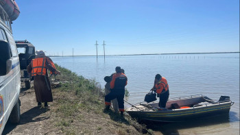 Фотография к новости: Жайық өзеніндегі су деңгейі өзгерді