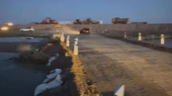 Фотография к новости: Атырауда Бақсай көпірі арқылы өтетін уақытша айналма жол ашылды