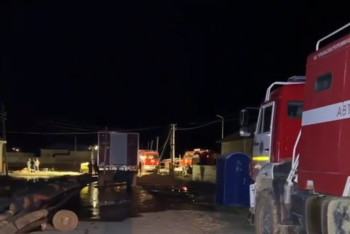 Фотография к новости: Су тасқыны. Құлсарыда бір тәулікте 34 мың текше метр су айдалды