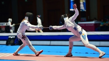 Фотография к новости: Шпагамен семсерлесуден командалық сындағы жеңімпаздар анықталады