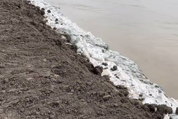 Фотография к новости: Жайық өзеніндегі су деңгейі өзгерді