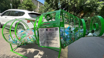 Фотография к новости: "Қоқыстан бұйым жаса": Алматыда эко-хаб ашылды