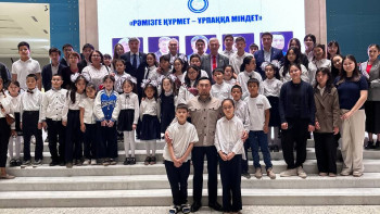 Фотография к новости: Ұлттық музейде оқушыларға арналған танымдық экскурсия өтті