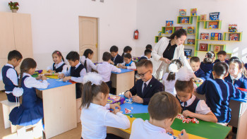 Фотография к новости: Оқушыларға кәсіптік бағдар беру: өңірлерде кураторлар белгіленді