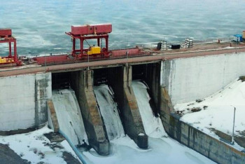 Фотография к новости: Тасқын су. "Қазсушардың" мамандары  өз жұмыстарын жалғастыруда