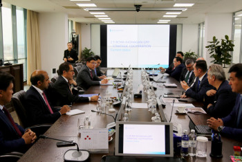 Фотография к новости: QazaqGaz бірлескен жобалар барысын талқылады