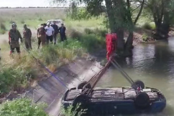 Каналға түсіп кеткен көліктен жүргізушінің денесі табылды