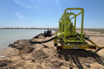 Фотография к новости: Атырау облысында қорғаныс бөгеттерін қосымша бекіту жұмыстары жүргізілуде