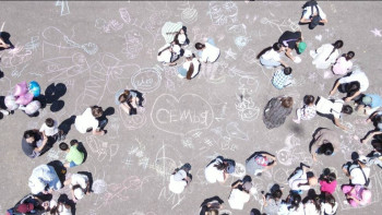 Фотография к новости: Жол қауіпсіздігі бойынша акцияға 200-ге жуық бала қатысты