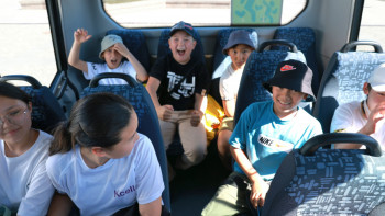 Фотография к новости: Жетісулық оқушылар экскурсияға шықты