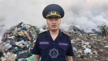 Фотография к новости: БҚО-да қатты тұрмыстық қалдықтар полигондарында өрт шықты