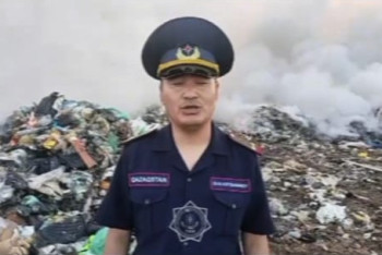 БҚО-да қатты тұрмыстық қалдықтар полигондарында өрт шықты