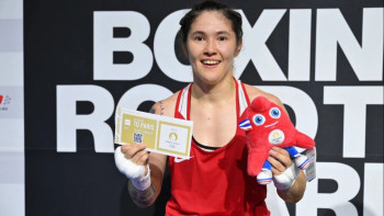 Фотография к новости: Назым Қызайбай Париж Олимпиадасына барады