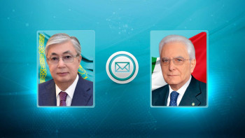 Фотография к новости: Қасым-Жомарт Тоқаев Италия халқын ұлттық мерекесімен құттықтады