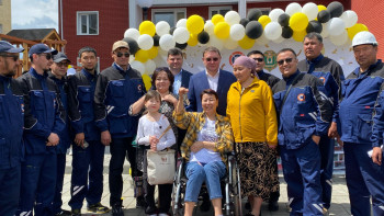 Фотография к новости: Рудный қаласында кезекте тұрған 21 отбасы үйлі болды