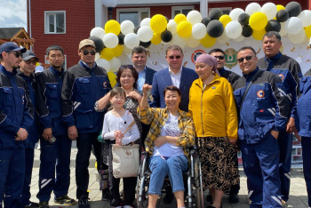 Фотография к новости: Рудный қаласында кезекте тұрған 21 отбасы үйлі болды