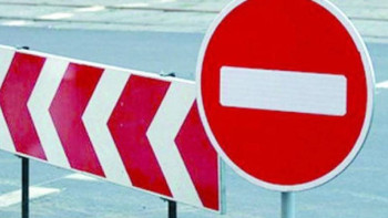 Фотография к новости: Қарталы көшесінің бір бөлігі жөндеу жұмысына байланысты жабылды