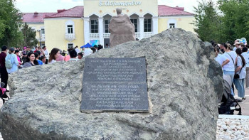 Фотография к новости: Жезқазғанда академик Қаныш Сәтбаев алаңы ашылды