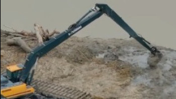 Фотография к новости: Жайық өзенінің Каспийге құяр сағасына түп тереңдету жұмыстары жүріп жатыр