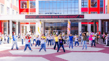 Фотография к новости: Елордада мектеп жанындағы жазғы лагерьлер жұмысы басталды