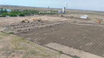 Фотография к новости: Балқаш әуежайында қайта құру жұмыстары басталды