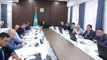 Фотография к новости: Жамбыл облысында 7 жайлы мектептің құрылысы жүруде