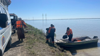Фотография к новости: Жайық өзеніндегі су деңгейі өзгерді