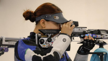 Фотография к новости: Нысана көздеуден Әлем кубогі: Александра Ле үздік нәтиже көрсетті