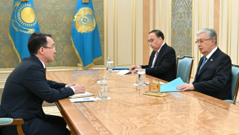 Фотография к новости: Президент Тимур Жақсылықовты қабылдады