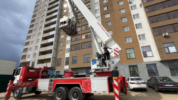 Фотография к новости: Елордада тұрғын үйлердің бірінен өрт шықты