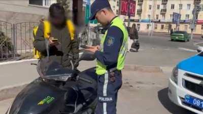 Биыл Павлодар облысында 95 мотоцикл жүргізушісі жауапқа тартылды