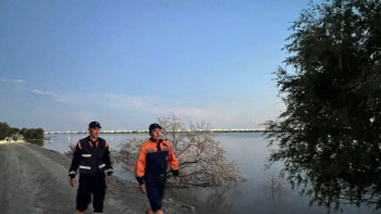 Фотография к новости: Жайық өзеніндегі су деңгейі өзгерді ме