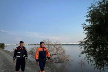 Фотография к новости: Жайық өзеніндегі су деңгейі өзгерді ме
