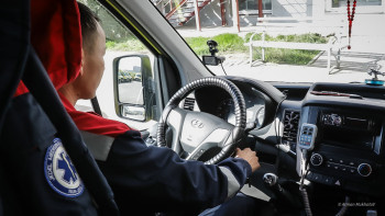 Фотография к новости: Қарағандыда жедел жәрдем көліктеріне бейнебақылау камералары орнатылуда