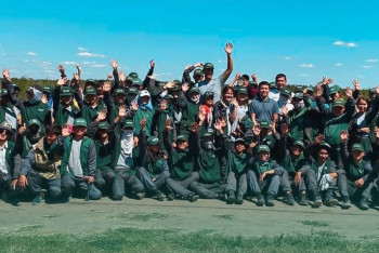 Фотография к новости: "Жасыл ел". Елімізде еңбек жасағының жазғы маусымы басталды