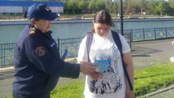 Фотография к новости: Елордалық құтқарушылар су айдындарында рейдтік іс-шаралар жүргізуде