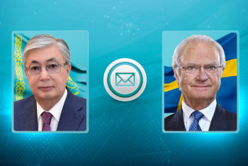 Фотография к новости: Президент Швеция халқын Ұлттық мерекемен құттықтады