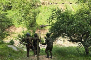 Фотография к новости: "Ирбис-2024". Қазақстандық десантшылар Тәжікстанда  оқу-жаттығуға қатысуда