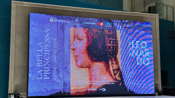 Фотография к новости: “La Bella Principessa”: Астаналықтар Леонардо Да Винчи картинасын көре алады