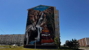 Фотография к новости: Талдықорғанда туристік мурал салынды