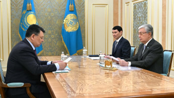Фотография к новости: Су тасқыны. Бозымбаев Мемлекет басшысына есеп берді